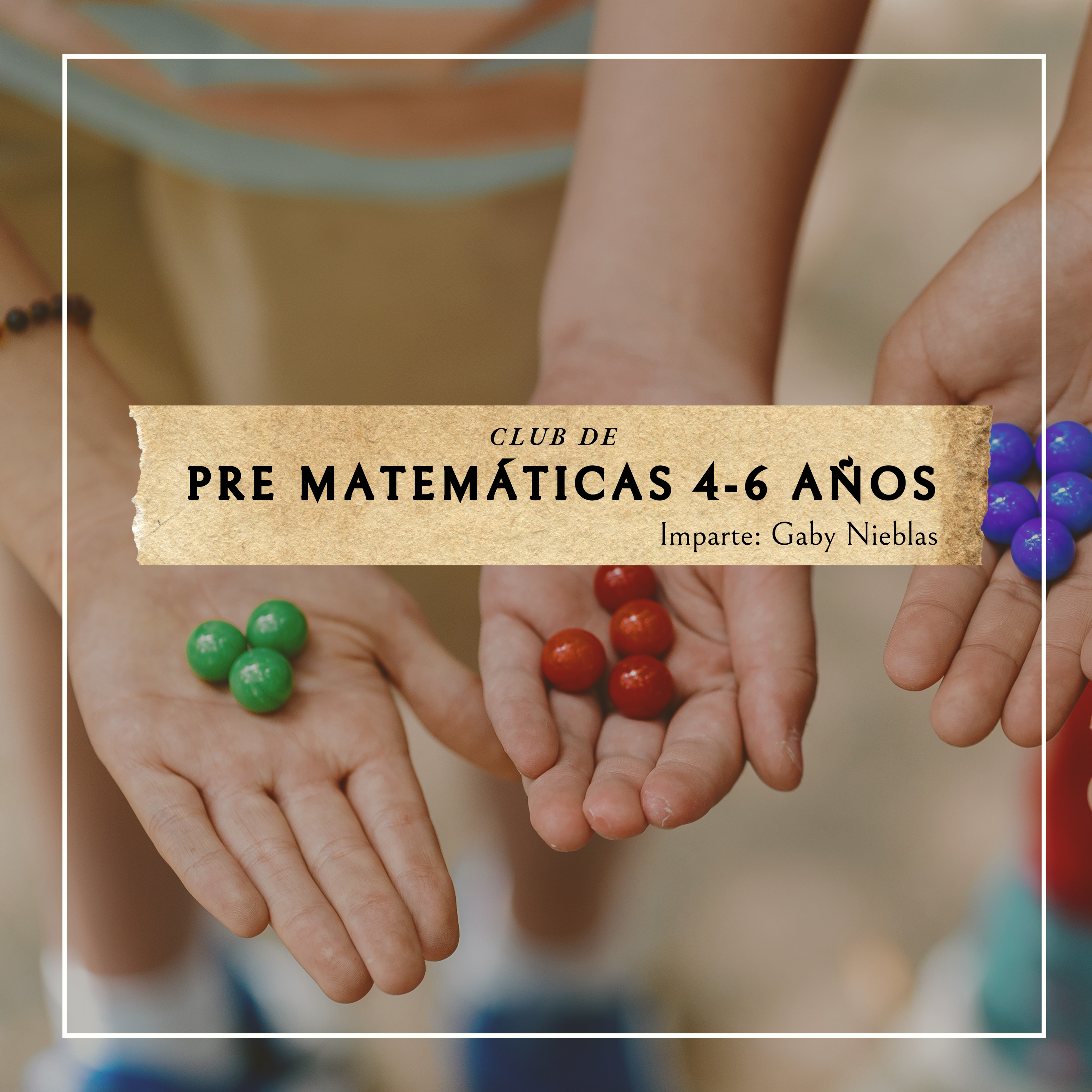 🧮 Club de Pre-Matemáticas (4 a 6 años)