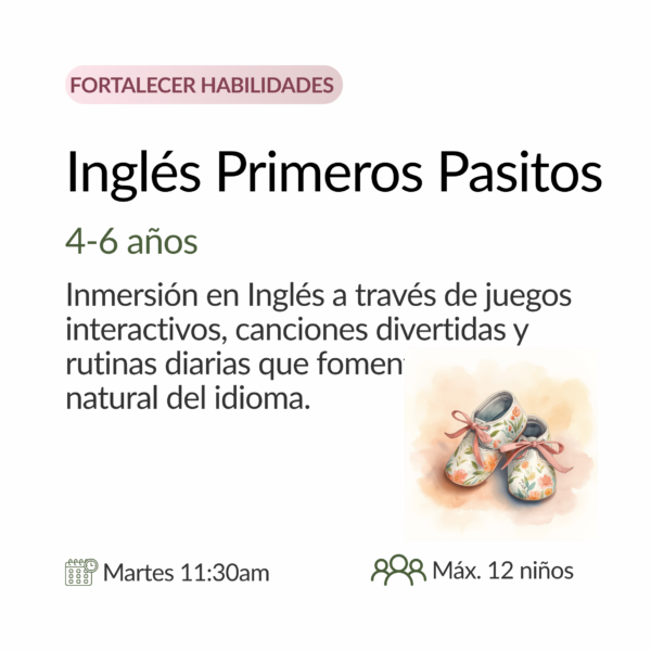 Club de inglés para niños