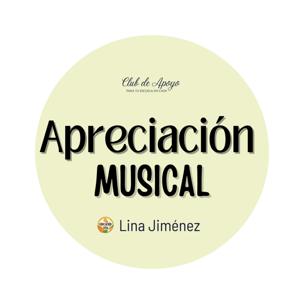 Club de apreciación musical para niños