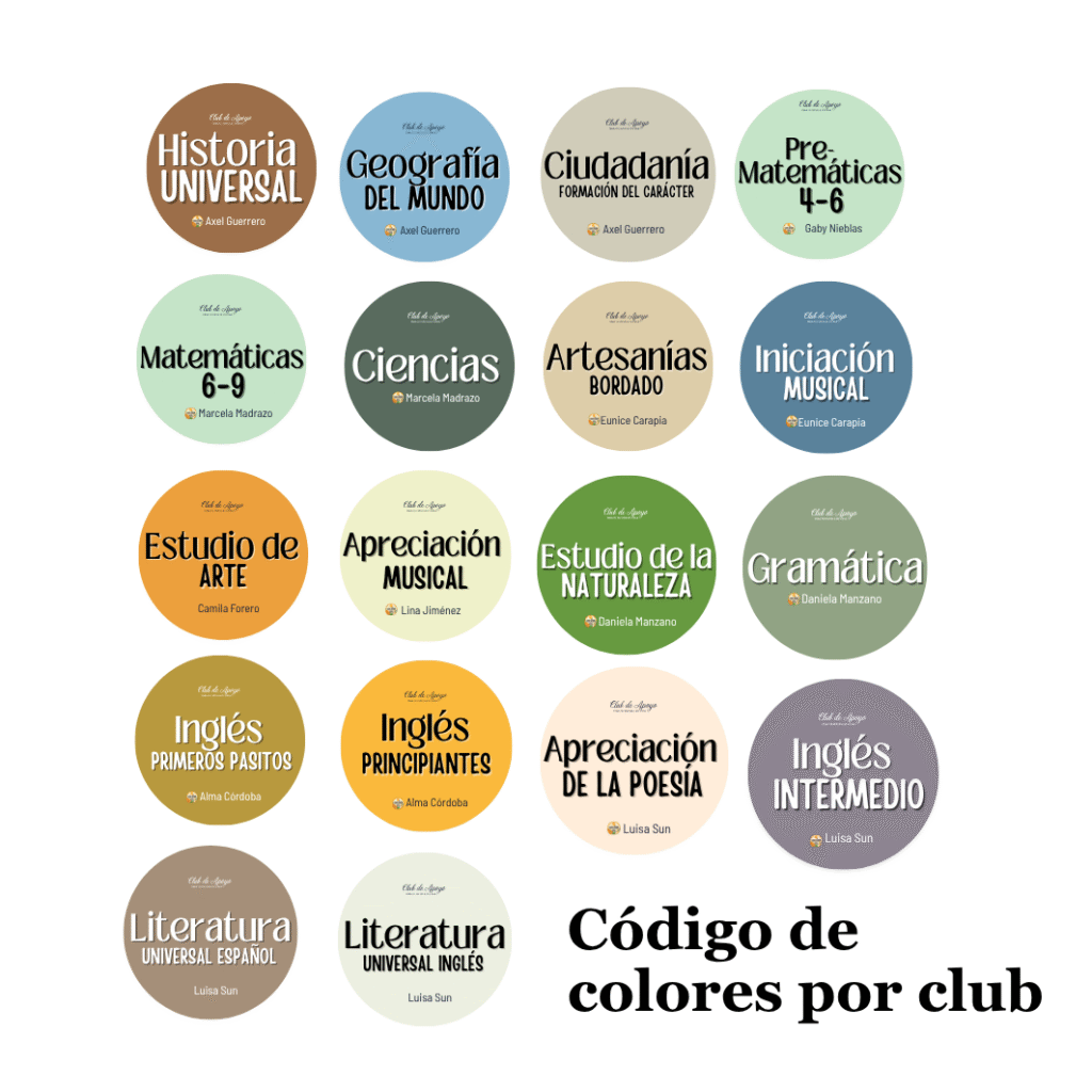 Club de apoyo para tu escuela en casa