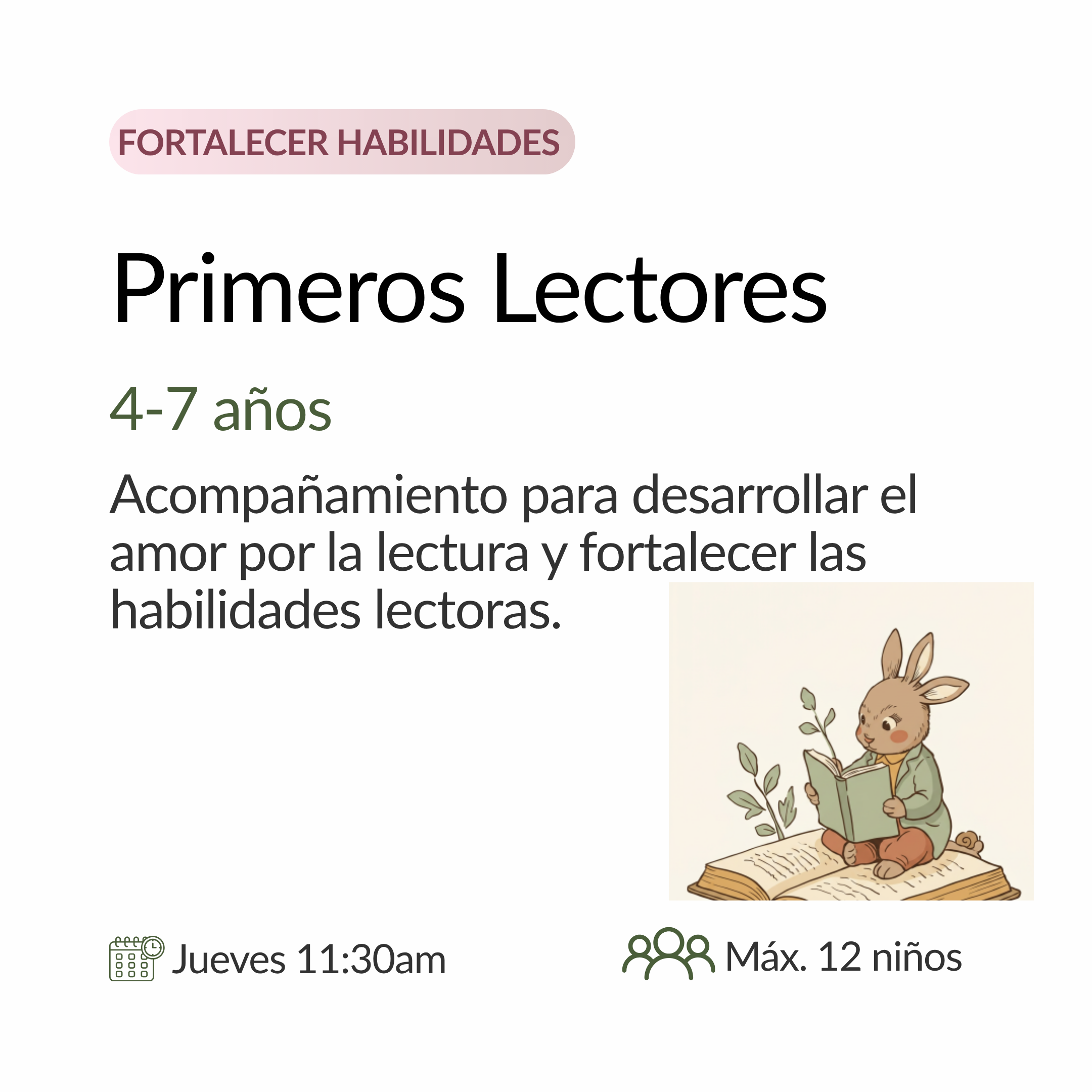 club de primeros lectores