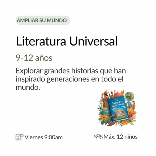 Club de literatura para niños