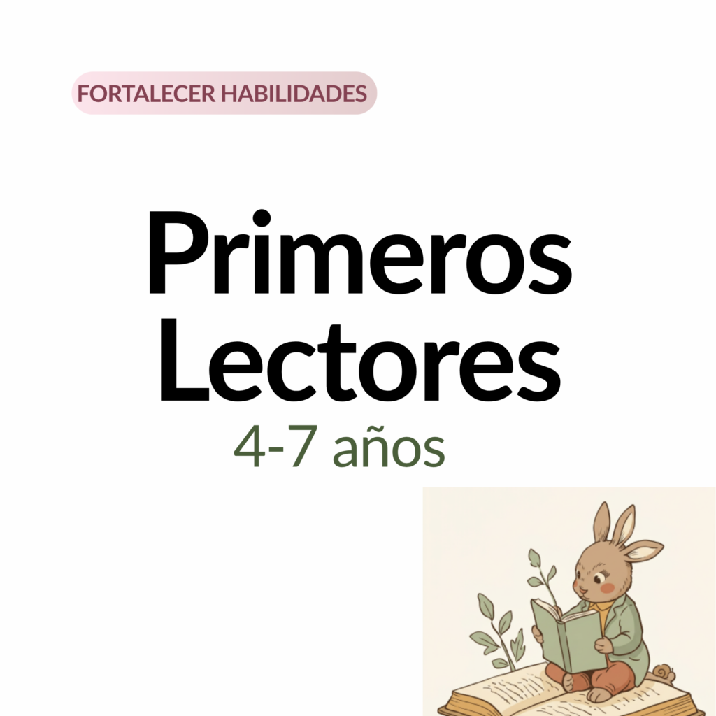 Club de primeros lectore para niños