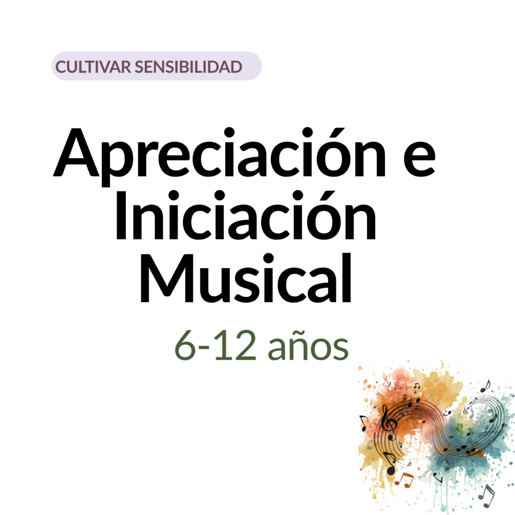 Club de apreciación e iniciación muscial para niños