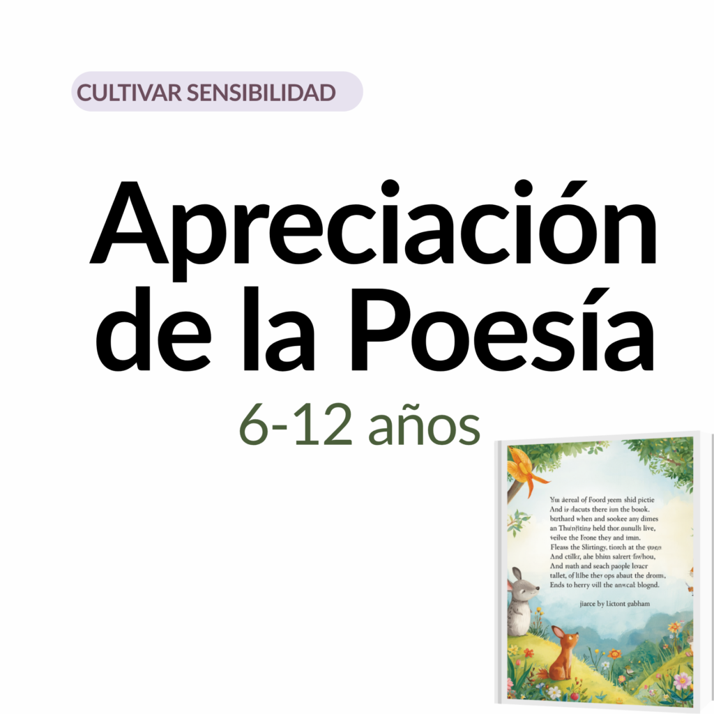 Club de apreciación de la poesía para niños